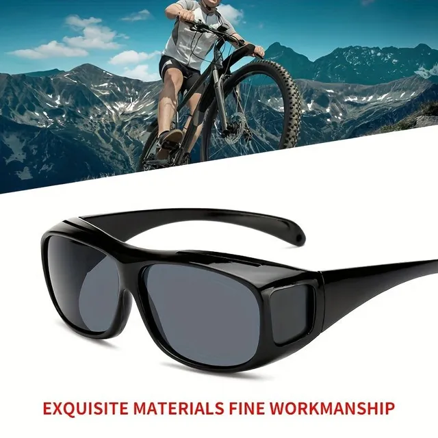 Nightglasses with Windproof Protection - For Driving, Cycling, Anti-reflective, Fashion Sunglasses