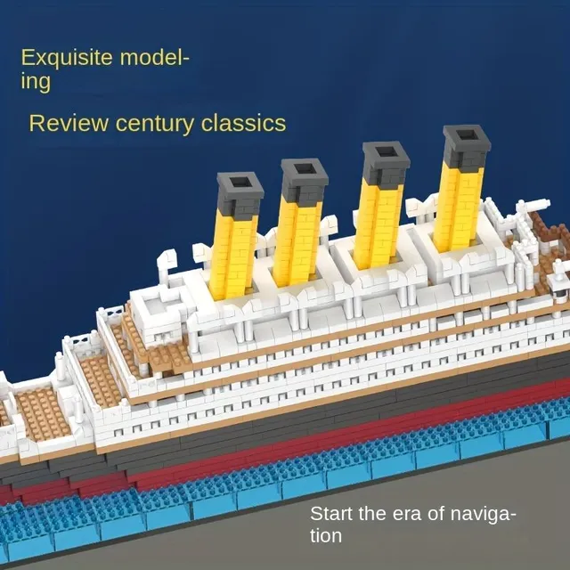 Lodné model Titanic Mini kit DIY