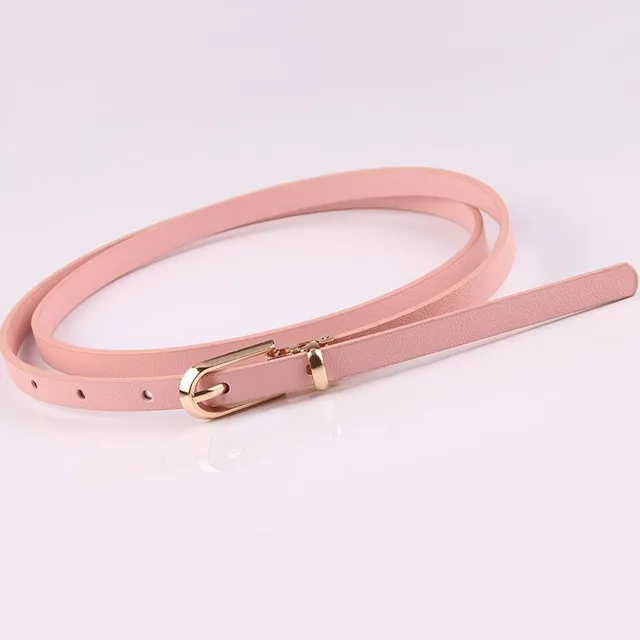 Ladies narrow elegant belt