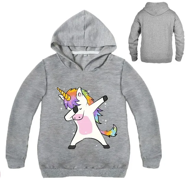 Baby cute sweatshirt with unicorn