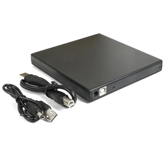 External USB drive on CD/DVD with burner