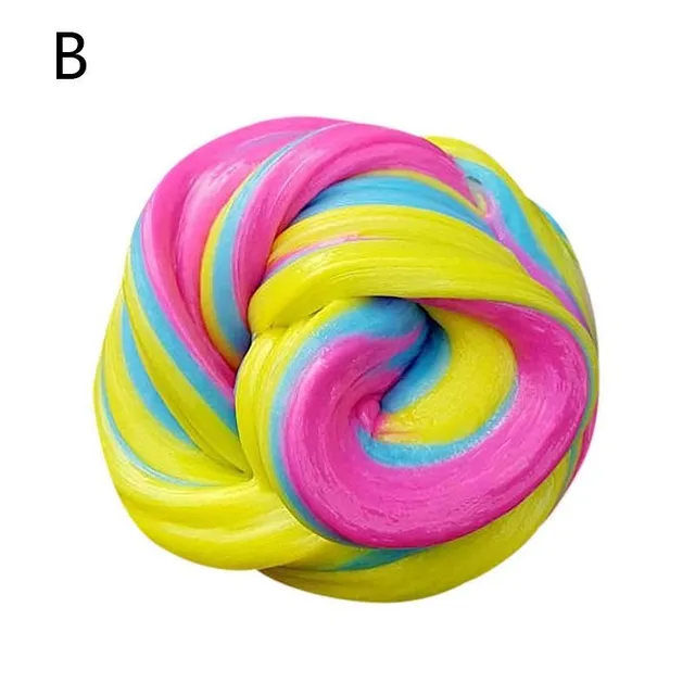 Colourful anti-stress slime