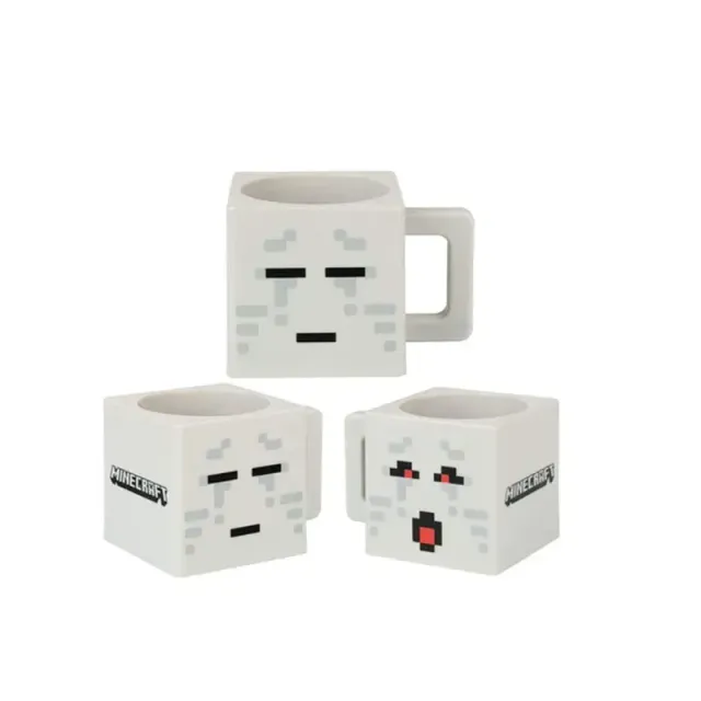 Children's plastic mug with ear in motifs of the popular Minecraft