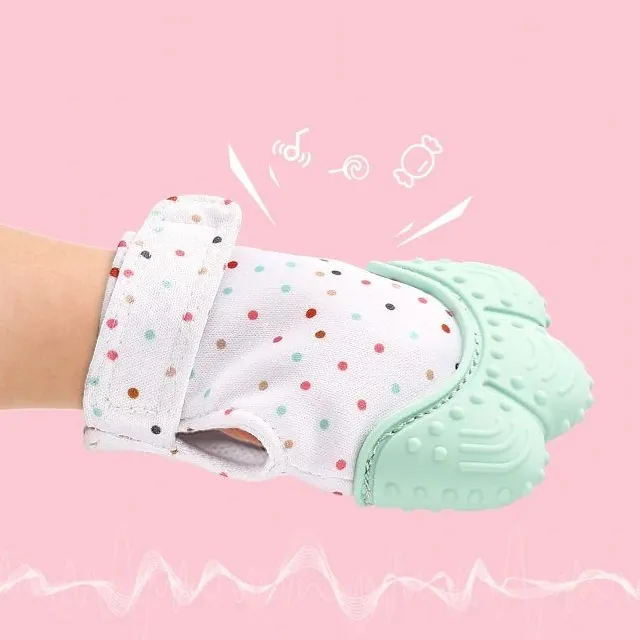 Children's gloves for biting