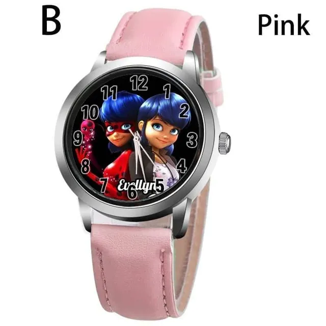 Girl's wristwatch © Ladybug b-pink-3