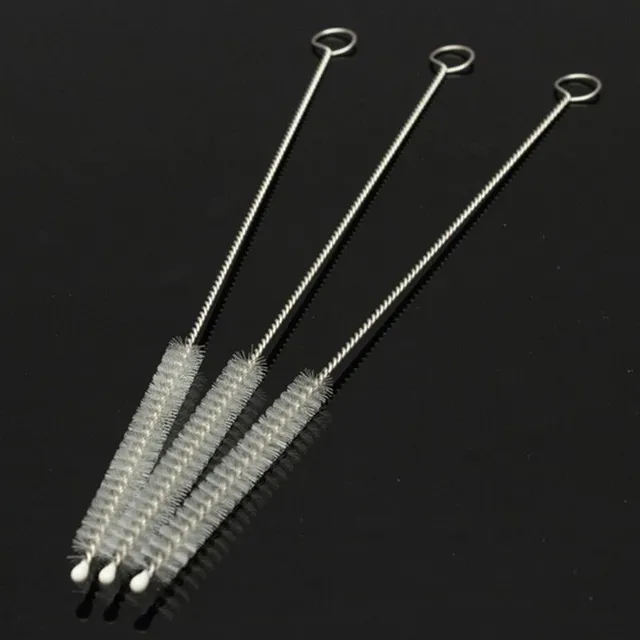 Stainless steel drinking straw - 8 pcs