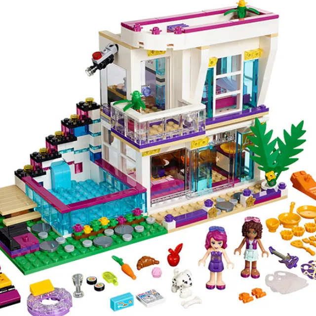 Set de construcție pentru copii Livi 's Pop Star House