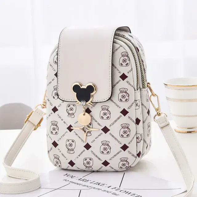 Mini Crossbody-Tasche mit Mickey Mouse-Motiv für Frauen und Mädchen