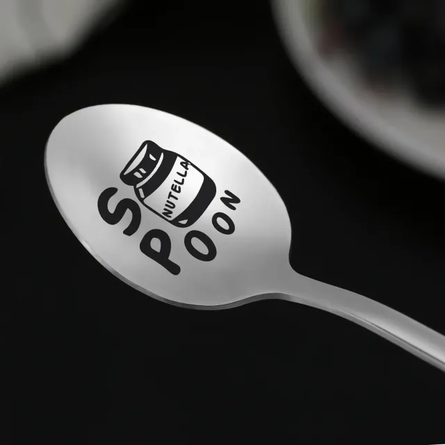 Stainless steel spoon