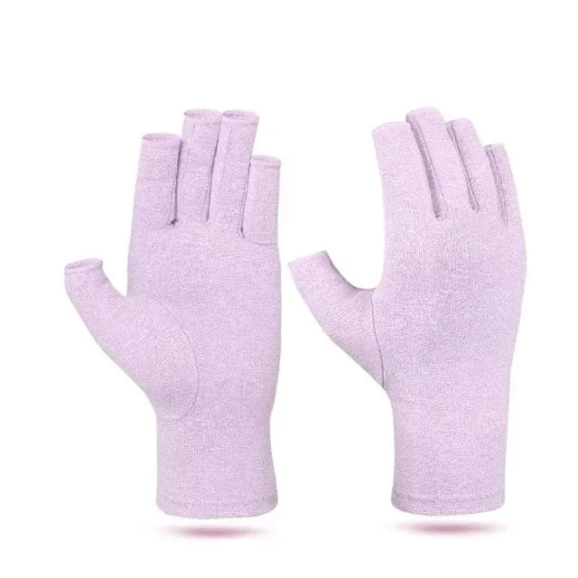 Compression gloves against arthritis with wrist support
