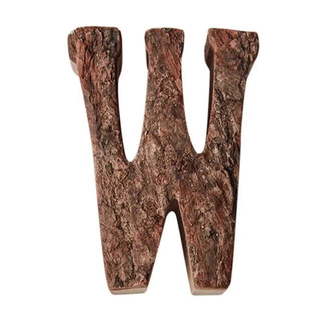 Decorative wooden letter C475