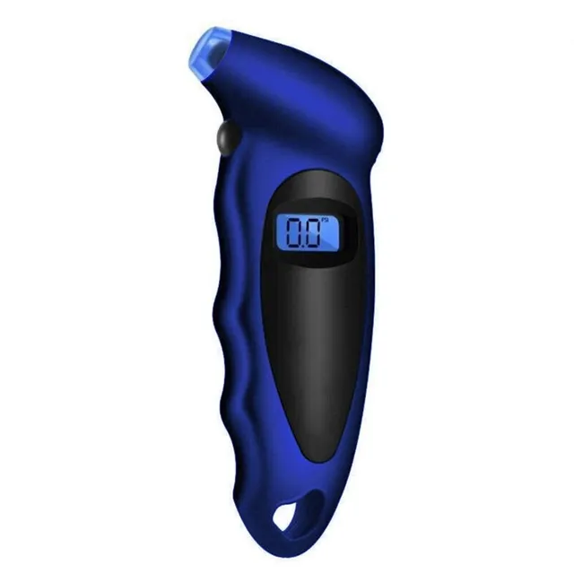 Digital tyre pressure meter with LCD