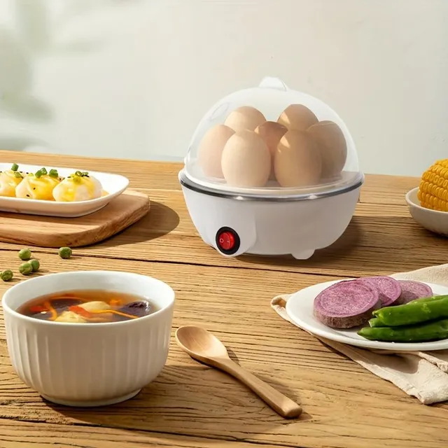 1 pc Multifunction Egg and Party cooker, with Automatic Off and Protection against Proud outage