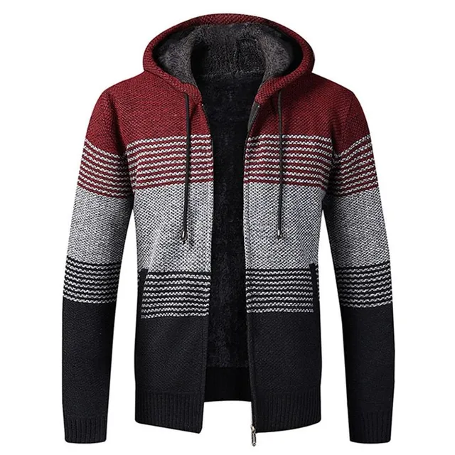 Stylish men's insulated sweatshirt WARMIE