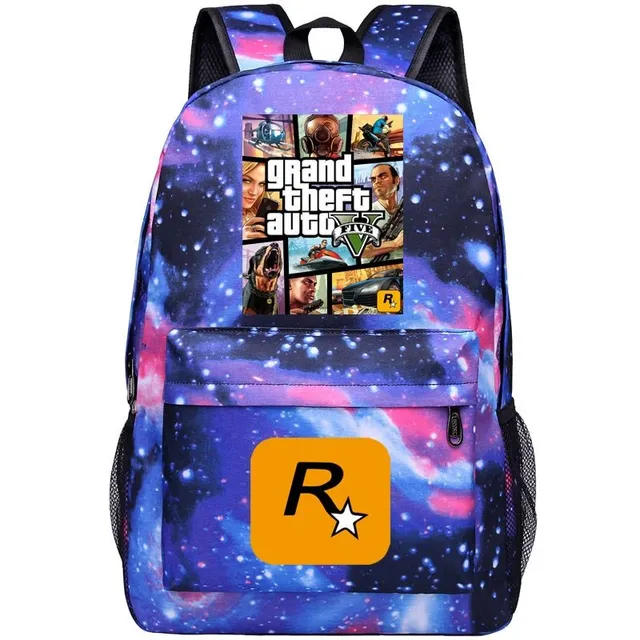 Plátenný batoh Grand Theft Auto 5 pre tínedžerov