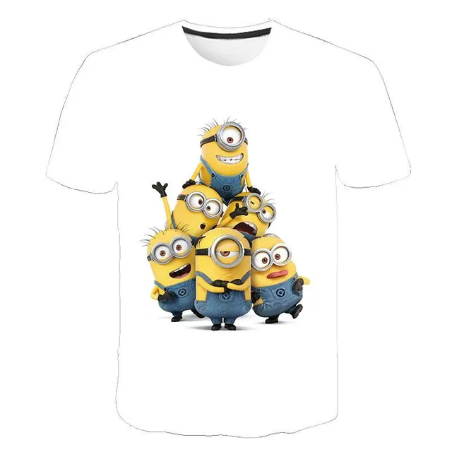 T-shirt amusant avec impression de Minions