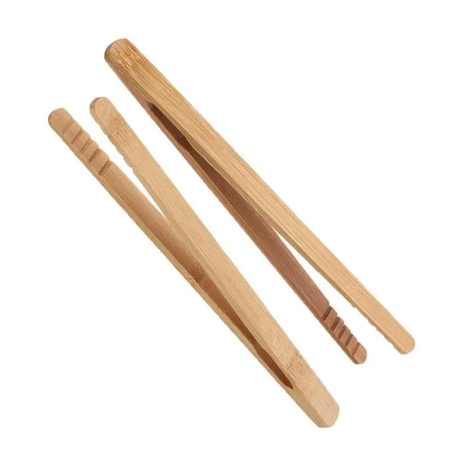 Bamboo kitchen pliers 2 pcs