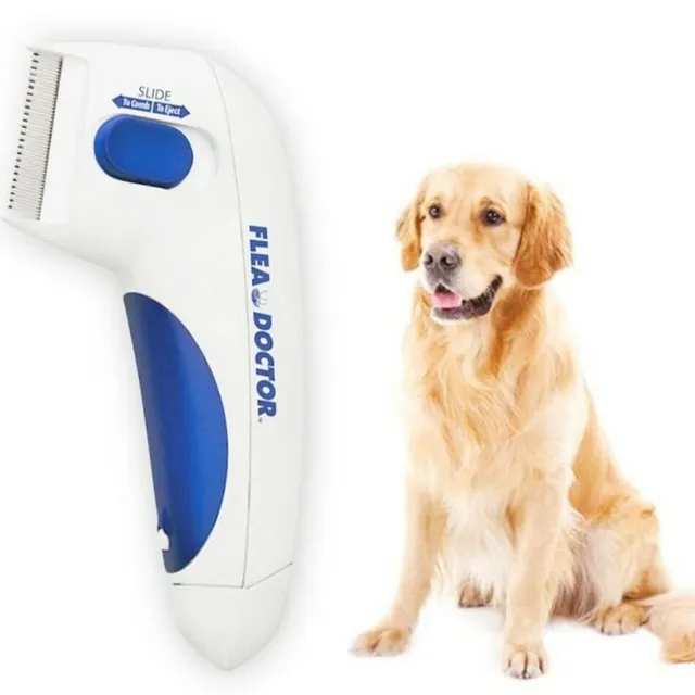 Bst Electric comb against fleas and ticks for both cats and dogs Flea Doctor