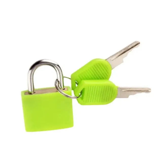 Color lock for locker, trunk or backpack with 2 keys
