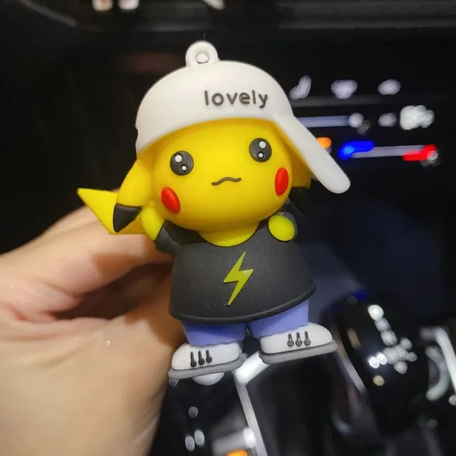Roztomilý voňavý dekoratívny Pikachu do auta