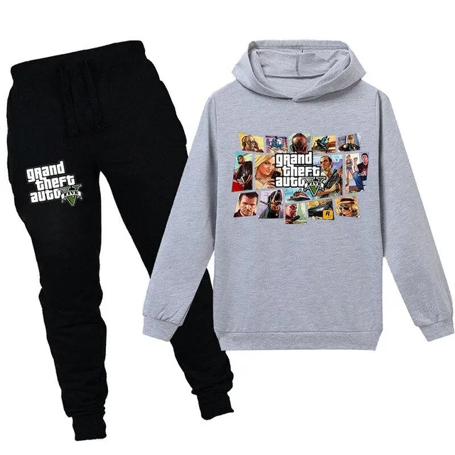 Kids tracksuit with GTA V print