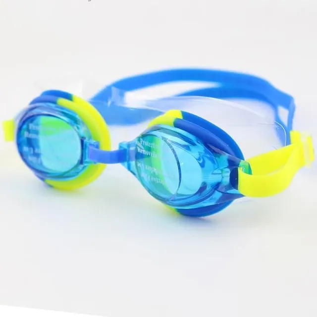 Wodoodporne regulowane okulary pływackie dla dzieci