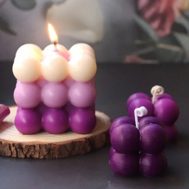 Form on candle bubble 2 pcs