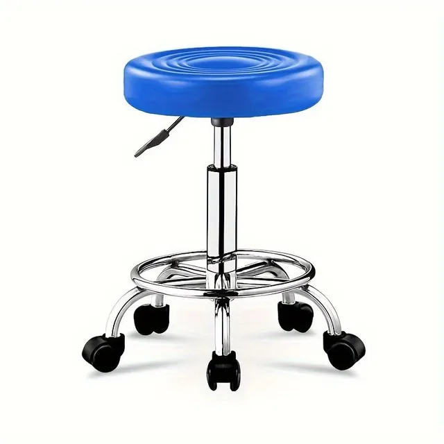 1p Scroller Chair With Adjustable Height Roller Stools Swimming Chair Professional Hairdressing Accessories For Home Use In Hairdressing