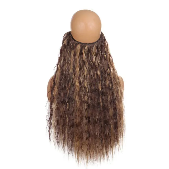 Synthetic hair extensions