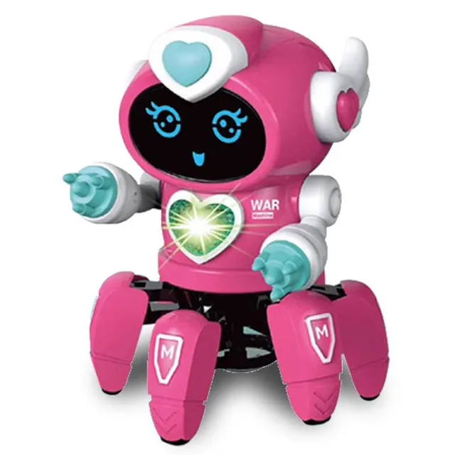 Dancing glowing robot for children