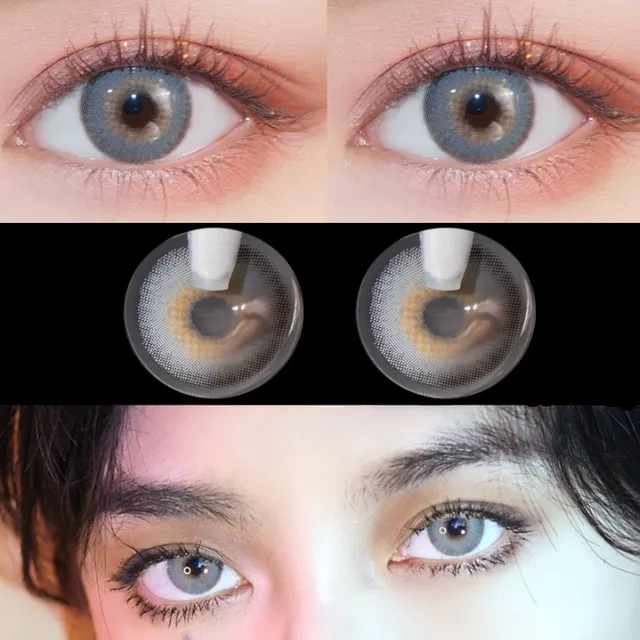 Colored eye lenses