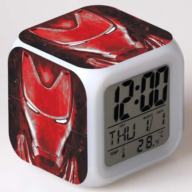Alarm clock with theme Avengers 22