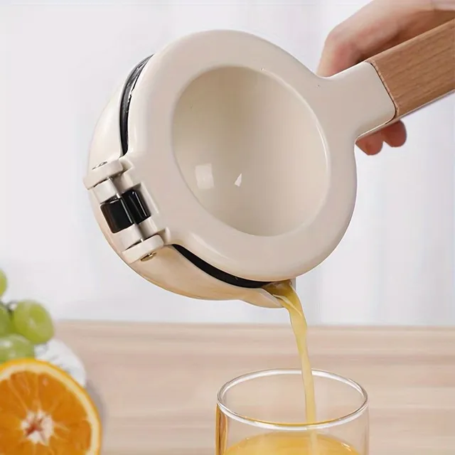 Pressing press for citrus fruit with creative design