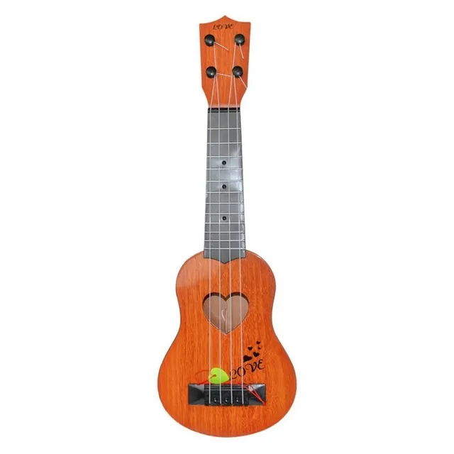 Children's ukulele in three colours