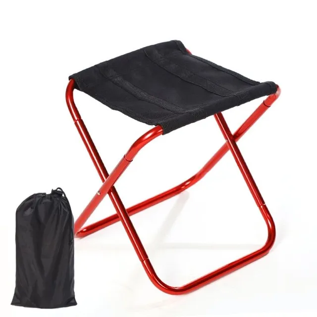 Foldable portable stool for camping