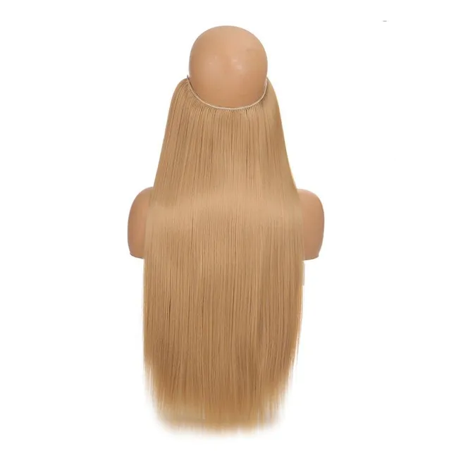 Synthetic hair extensions