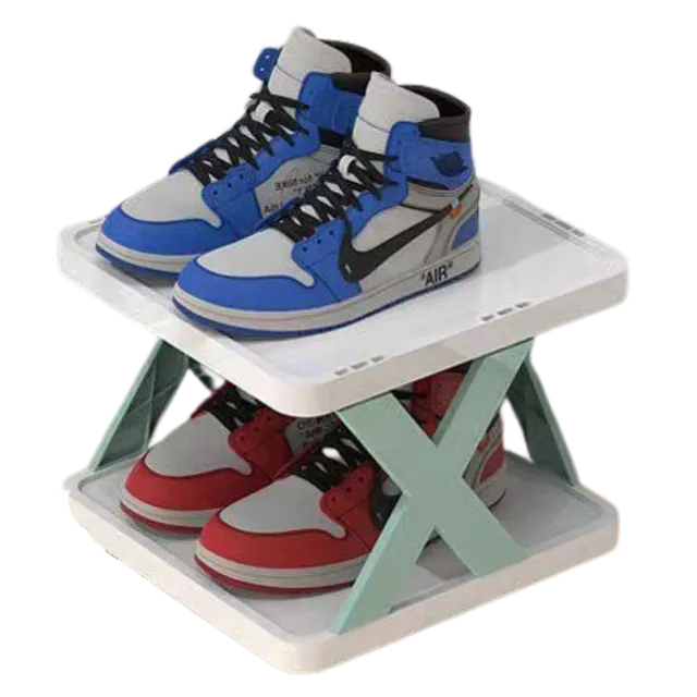 Multi-layer shoe rack