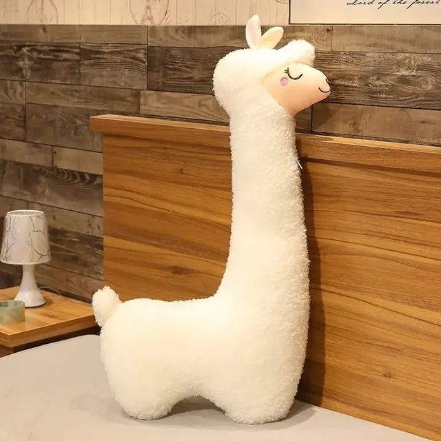 Cute Rolling Llama Pillow