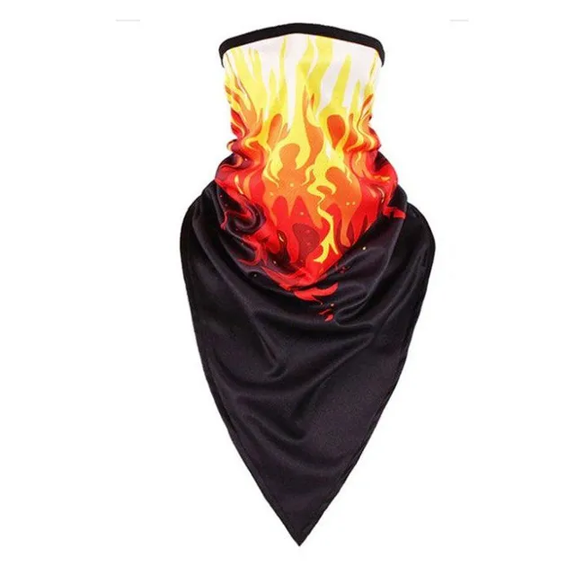 Moto scarf on the neck Tunnel