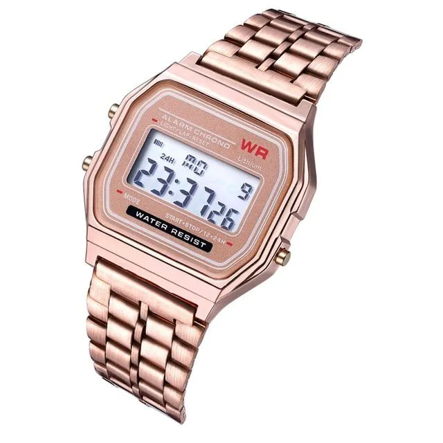 Unisex retro wristwatch