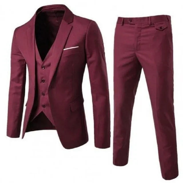 Men's luxury suit grey Erasmo vinova s