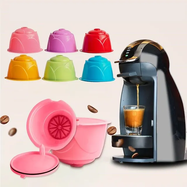 Fillable capsules for Dolce Gusto coffee machine