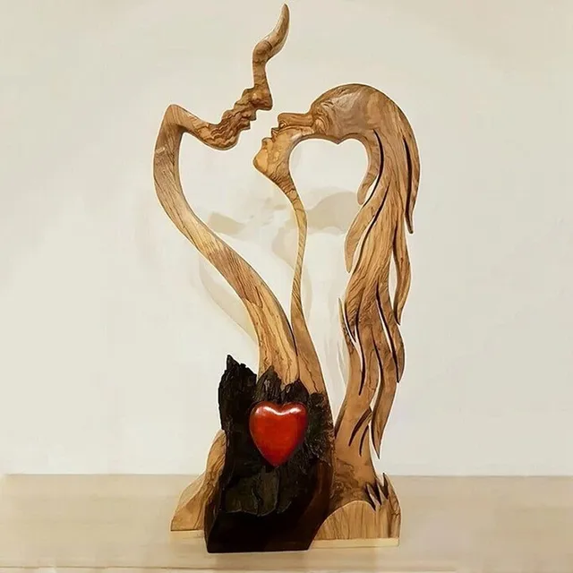 Dřevěné ozdoby "Věčná láska"