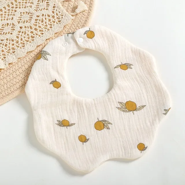 Baby cotton bib - various motifs