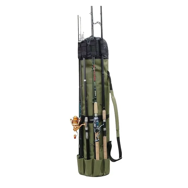Waterproof Bag on Fishing Rods with Holder on Rod - Multifunctional Organizer on Fishing Tools