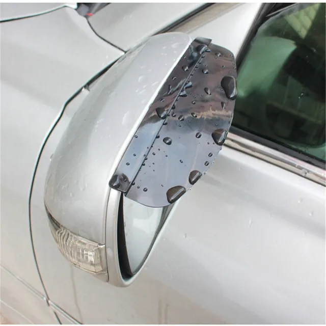 Protecție împotriva ploii pentru oglinzile retrovizoare, set de 2 bucăți