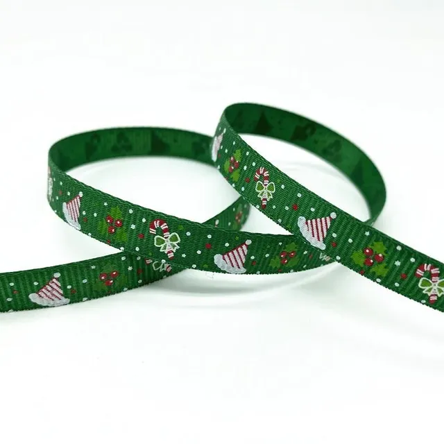 Modern Christmas ribbons for Nicholas gifts