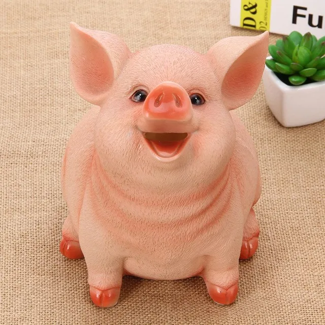 Cutiuta pentru copii in forma de porcusor grasut