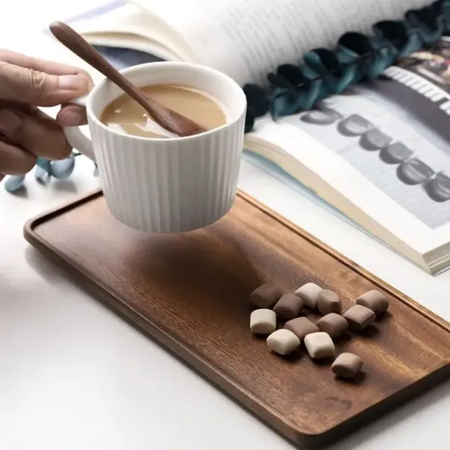 Kitchen wooden trays for food - for comfortable serving food