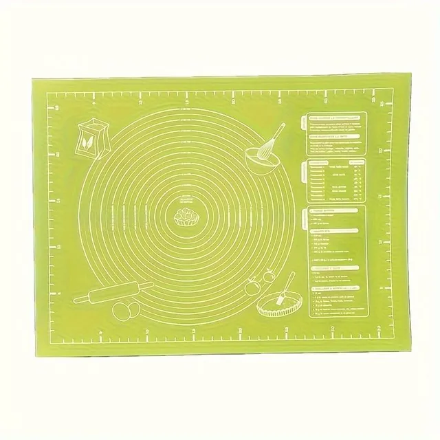 Tapis de cuisson en silicone extra large, tapis de cuisson antiadhésif, plan de travail, tapis à rouler pour pâte, pour pain, confiseries, fabrication de biscuits